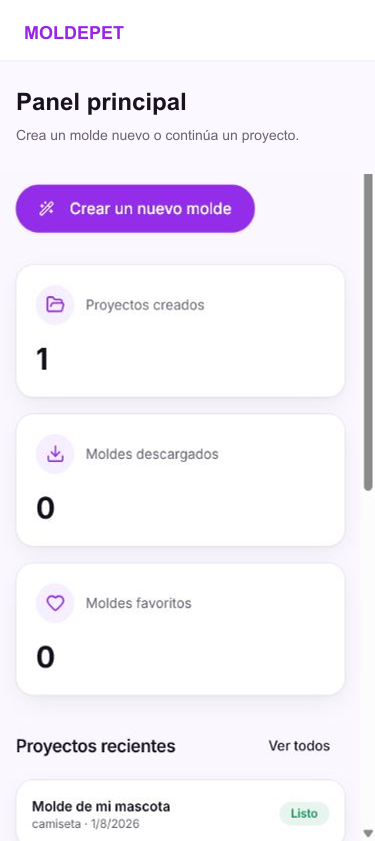 Crea un molde nuevo